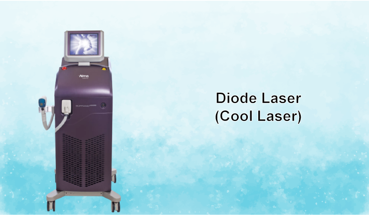 Heera Skin and Hair Clinic equipment